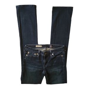 AG Adriano Goldschmied THE BALLAD Slim Boot Cut Jeans, Womens Size 24